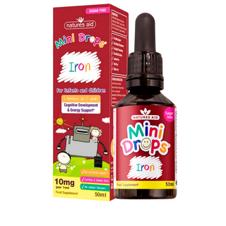 Natures Aid  兒童鐵維生素補充滴劑 (3個月至5歲) 50ml (平行進口)