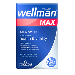 Vitabiotics 男性保健生殖三合一營養補充劑加強版(刺五加及Omega 3-6-9)   84粒(平行進口)