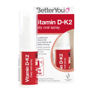 Better You 維他命D+ K2口服噴霧 12ml [ 每泵含1000UI維他命D] (平行進口)